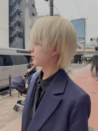 ミディアム メンズ 中野　恭佑 メンズ美容師のヘアスタイル