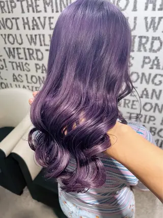 ロング カラー Lumiere 鈴木翔平のヘアスタイル