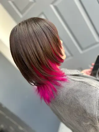 カラー ヘアアレンジ VIM hairおもろまち店のヘアスタイル