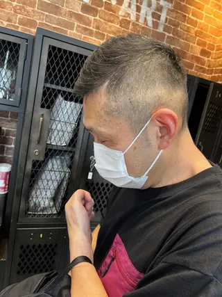 ショート メンズ 久木原 ゆりのヘアスタイル