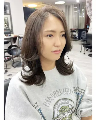 ミディアム カラー ＊横浜駅＊ 金子 誠也のヘアスタイル