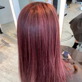 ロング カラー 井手 孔介のヘアスタイル