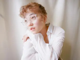 セミロング カラー パーマ ヘアアレンジ newi grande 横浜店のヘアスタイル