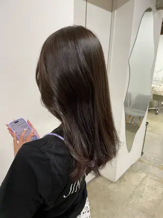 ミディアム 坂田 春樹のヘアスタイル