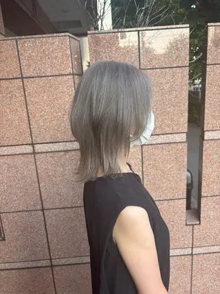 ミディアム カラー 坂本 優輝のヘアスタイル