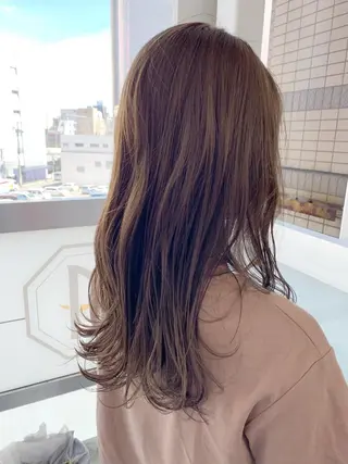 ロング カラー 古田 昂也のヘアスタイル