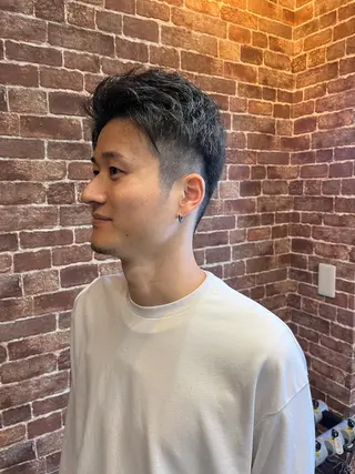 ショート カラー パーマ ヘアアレンジ メンズ キッズ ネイル マツエク・マツパ アイブロウ 久木原 ゆりのヘアスタイル