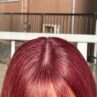 ロング カラー パーマ ヘアアレンジ メンズ キッズ ネイル マツエク・マツパ アイブロウ mona/ ストレートスタイル✨のヘアスタイル