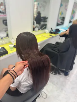 ロング カラー BREEZE原宿所属・頭身浴ヘッドスパ🌿 艶カラー/ヒロトのエステ・リラクイメージ