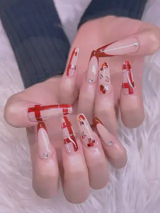 ネイル 長さだし専門店 M2　rikaのネイルデザイン
