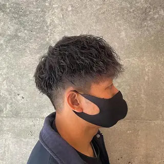 メンズ Ryo 難波 メンズサロンのヘアスタイル
