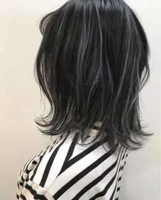 カラー 坂上 岳のヘアスタイル