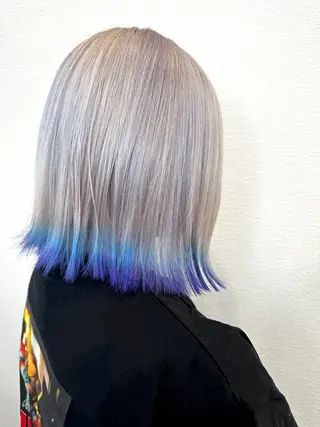 ミディアム カラー 【代表】 ホワイトカラー☆大森のヘアスタイル