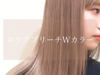 セミロング カラー ✨艶髪✨ 吉田誠のヘアスタイル