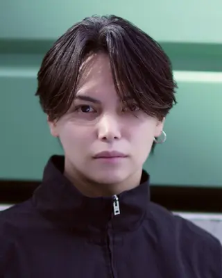 ミディアム メンズ メンズ/心斎橋 /韓流/藤本理希のヘアスタイル