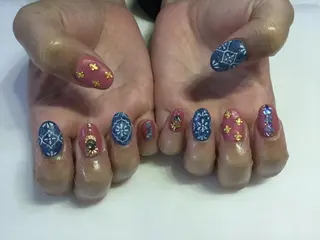 ネイル 💎🐰 saki. m 🐰💎のネイルデザイン