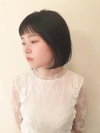 ショート シマダ アユミのヘアスタイル
