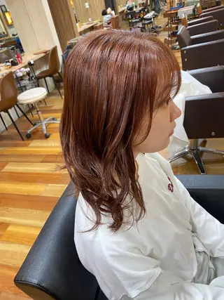カラー 曲がる縮毛矯正 ✄﻿杉山来輝金沢文庫のヘアスタイル