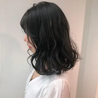 ミディアム カラー ❤️sai❤️ official❤️のヘアスタイル