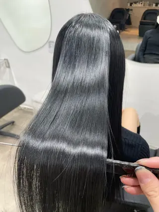 ロング 美髪矯正/パーマ まむのヘアスタイル