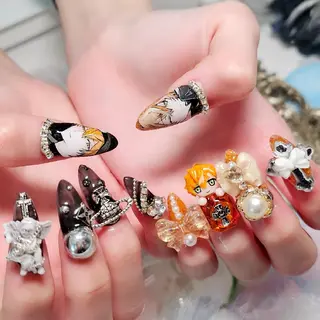 ネイル おで@ oderi_nailのネイルデザイン