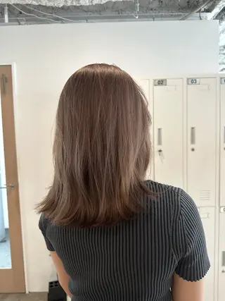 ミディアム カラー 中目黒🌼 🌼ハナのヘアスタイル