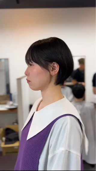 ショート 表参道【髪質改善】 宮嶋勇太のヘアスタイル
