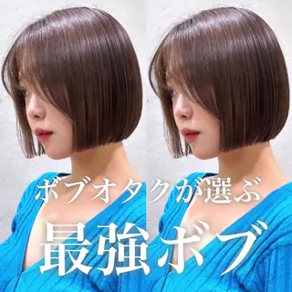 ショート 莉乃/縮毛矯正/髪質 改善/艶カラーのヘアスタイル