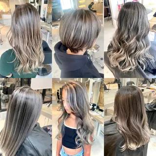 ロング カラー AKI 🐉のヘアスタイル