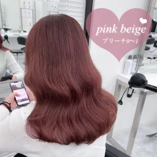 ロング カラー 履歴修正屋さん／ ブロンド／ホワイトのヘアスタイル