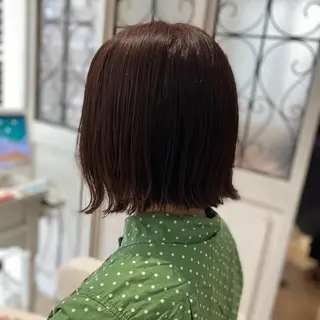 ショート カラー パーマ ヘアアレンジ メンズ キッズ ネイル マツエク・マツパ ✂︎ショート、ボブ、 レイヤー🩵YUMIのヘアスタイル
