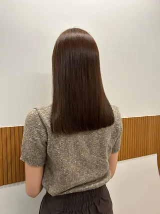 ロング 田中 樹奈のヘアスタイル