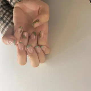 ネイル 《ニュアンスネイル》 risaのネイルデザイン
