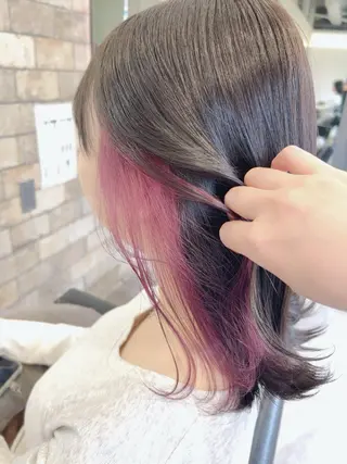 カラー 🫧カラー&エクステ 専門🤍松下🫧のヘアスタイル