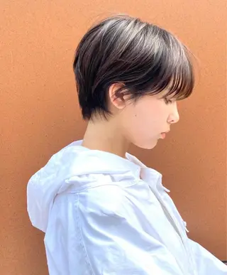 ショート カラー 吉田一輝 外国人パーマのヘアスタイル