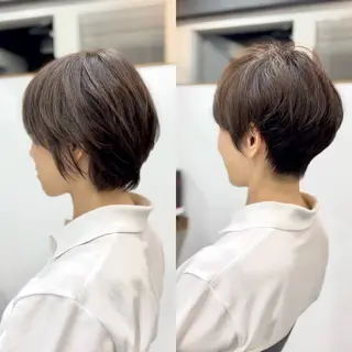 ショート カラー 表参道【髪質改善】 宮嶋勇太のヘアスタイル