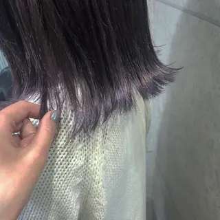 ミディアム カラー 荒川 ひなの 新川崎のヘアスタイル