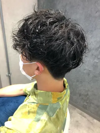 パーマ メンズ Noyヨシモト ヒロトのヘアスタイル