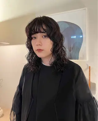 パーマ yoshihama sumireのヘアスタイル