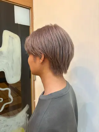 ショート メンズ 淀 小南津のヘアスタイル