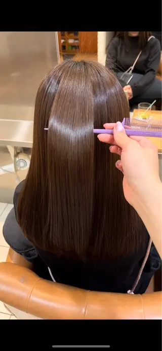 ロング un.le.pont ルカ 🎨のヘアスタイル