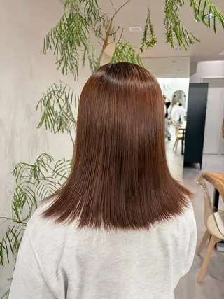 セミロング カラー 🌼似合わせカラー / Misaki🌼のヘアスタイル