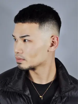 ショート ヘアアレンジ メンズ ⚡️メンズ特化⚡️ 倉林 隼大のヘアスタイル