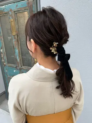 セミロング ヘアアレンジ Orla 🌿chiekoの眉毛・アイブロウイメージ