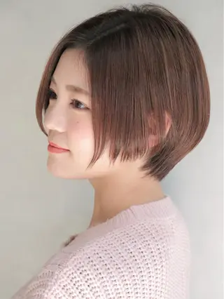 ショート 前地 麻衣のヘアスタイル