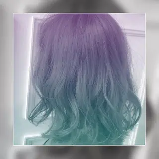 ミディアム カラー パーマ ヘアアレンジ メンズ キッズ ネイル マツエク・マツパ premier modelsのヘアスタイル