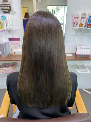 ロング カラー 【髪質改善】に特化 オリーブオイルクラブのヘアスタイル