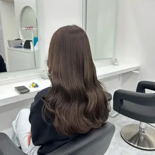セミロング カラー ヘアアレンジ mai🍑暖色カラー /レイヤー💖のヘアスタイル