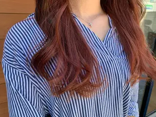 カラー 本場韓国ヘア特化 아이비/Aibiのヘアスタイル