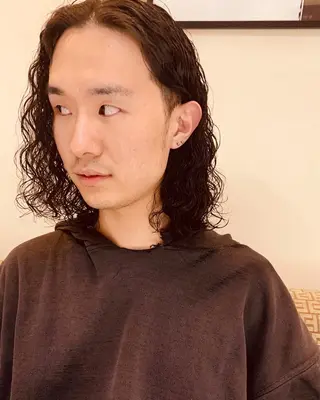 パーマ メンズ Beach 代表 KENTAのヘアスタイル